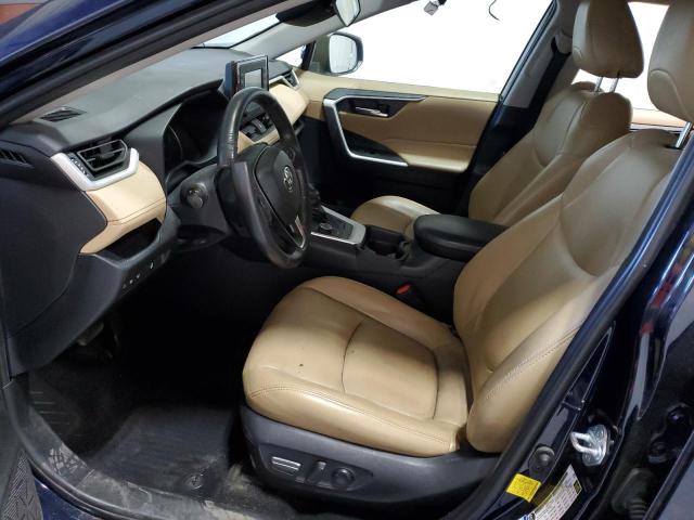 4T3RWRFV7LU009291 - 2020 TOYOTA RAV4 XLE ლურჯი ფოტო 7