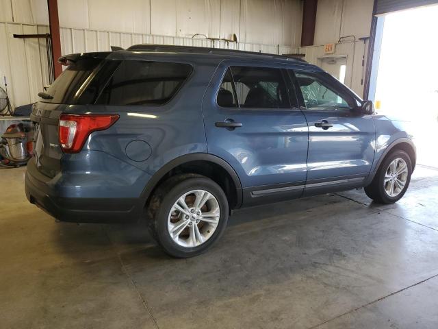 1FM5K8AR9KGA12178 - 2019 FORD EXPLORER POLICE INTERCEPTOR BLUE photo 3