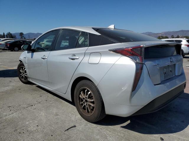JTDKBRFU5J3080915 - 2018 TOYOTA PRIUS SILVER photo 2
