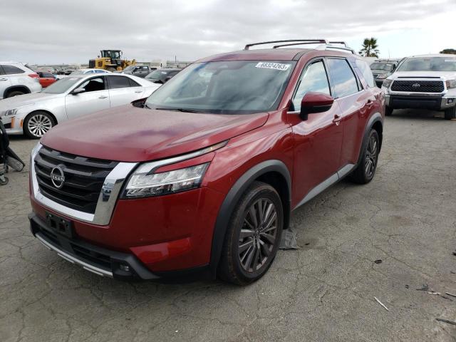 5N1DR3CD8NC248215 - 2022 NISSAN PATHFINDER SL RED photo 1