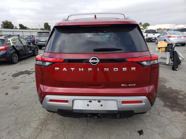 5N1DR3CD8NC248215 - 2022 NISSAN PATHFINDER SL RED photo 6