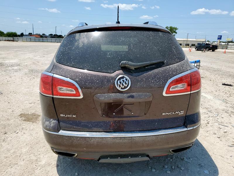 5GAKVCKDXFJ116645 - 2015 BUICK ENCLAVE PURPLE photo 6