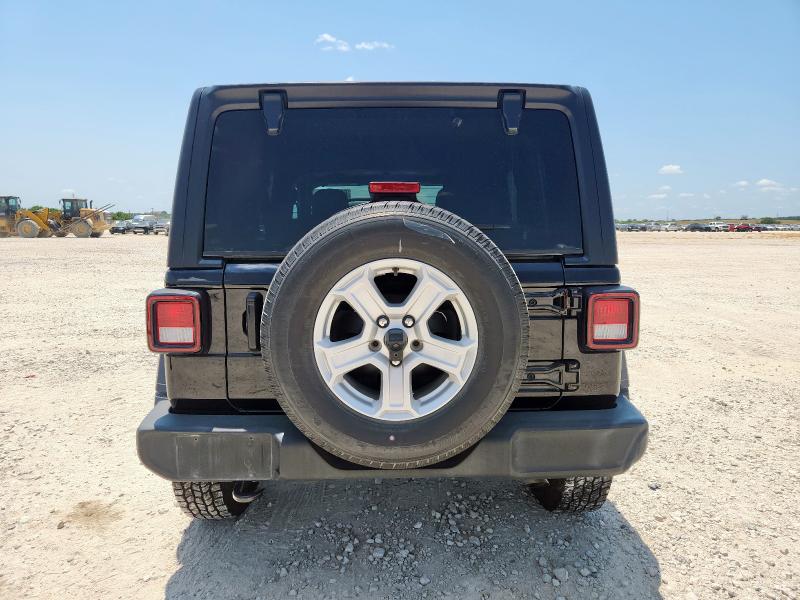 1C4HJXDG4NW145949 - 2022 JEEP WRANGLER U SPORT BLACK photo 6