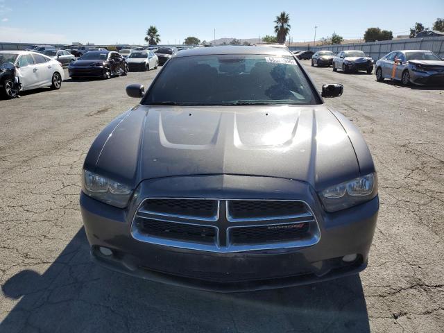 2C3CDXHG6EH363941 - 2014 DODGE CHARGER SXT GRAY photo 5