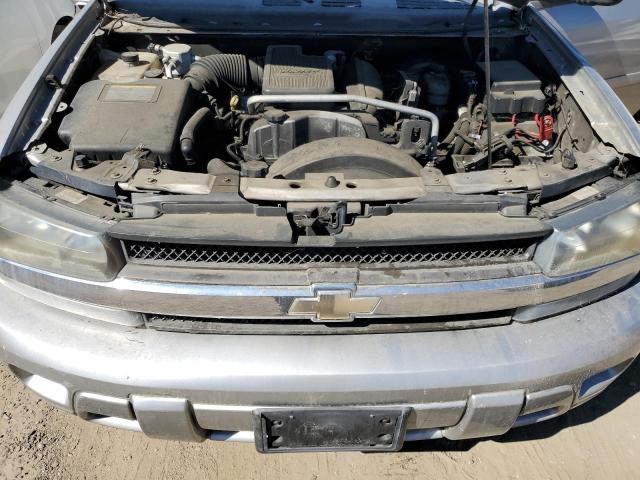 1GNDS13S472173122 - 2007 CHEVROLET TRAILBLAZE LS SILVER photo 12