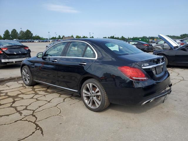 55SWF8EB8KU292517 - 2019 MERCEDES-BENZ C 300 4MATIC BLACK photo 2