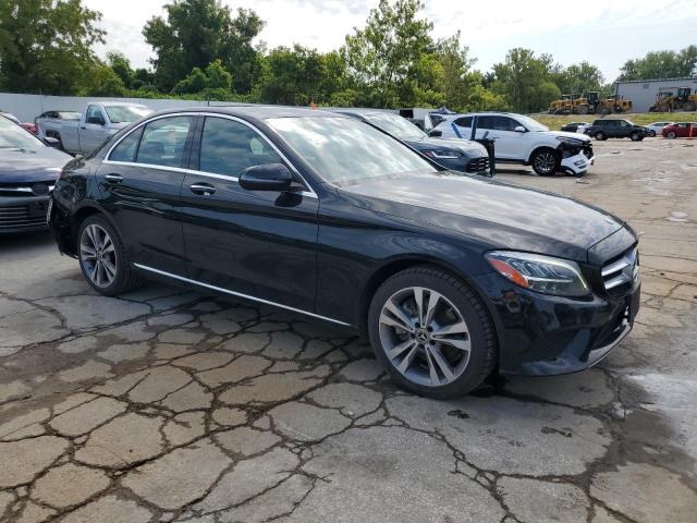 55SWF8EB8KU292517 - 2019 MERCEDES-BENZ C 300 4MATIC BLACK photo 4