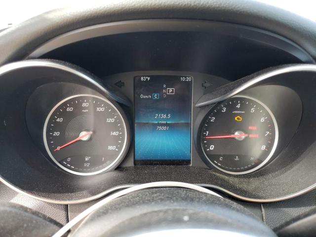 55SWF8EB8KU292517 - 2019 MERCEDES-BENZ C 300 4MATIC BLACK photo 9