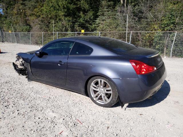 JNKCV64F29M652543 - 2009 INFINITI G37 BLUE photo 2