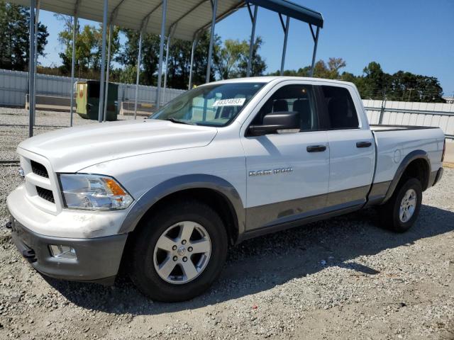 1C6RD7GP7CS121454 - 2012 DODGE RAM 1500 SLT 白色 照片 1