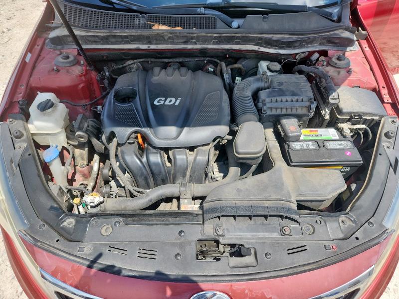 5XXGN4A73DG159005 - 2013 KIA OPTIMA EX RED photo 11
