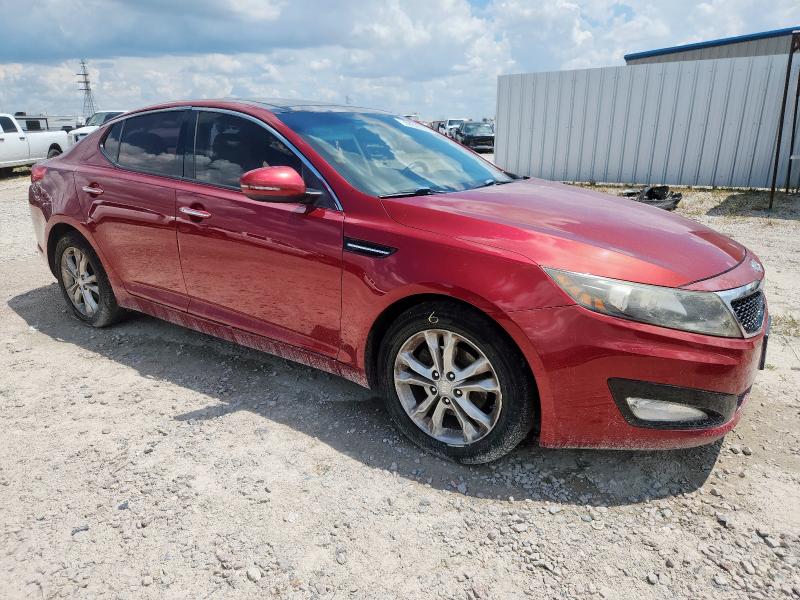 5XXGN4A73DG159005 - 2013 KIA OPTIMA EX RED photo 4