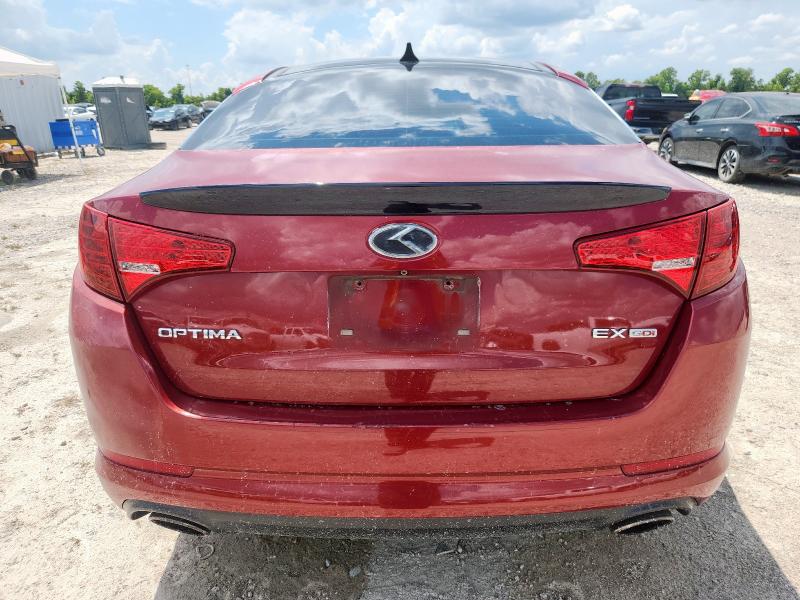 5XXGN4A73DG159005 - 2013 KIA OPTIMA EX RED photo 6