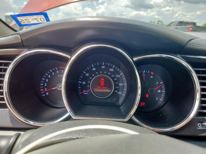 5XXGN4A73DG159005 - 2013 KIA OPTIMA EX RED photo 9