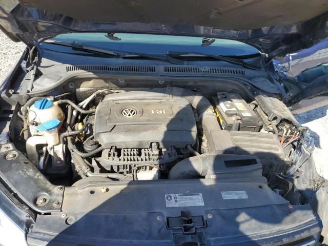 3VWD07AJ3EM427322 - 2014 VOLKSWAGEN JETTA SE BLUE photo 11