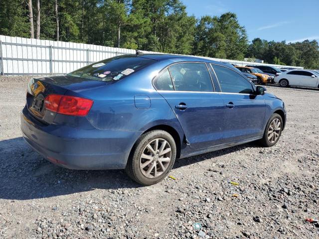 3VWD07AJ3EM427322 - 2014 VOLKSWAGEN JETTA SE BLUE photo 3
