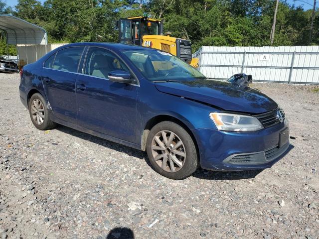 3VWD07AJ3EM427322 - 2014 VOLKSWAGEN JETTA SE BLUE photo 4