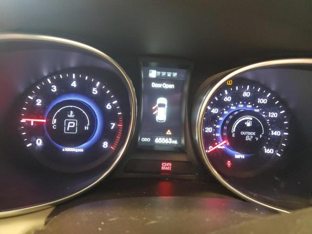 5XYZUDLB4EG173103 - 2014 HYUNDAI SANTA FE S 橙色 照片 9