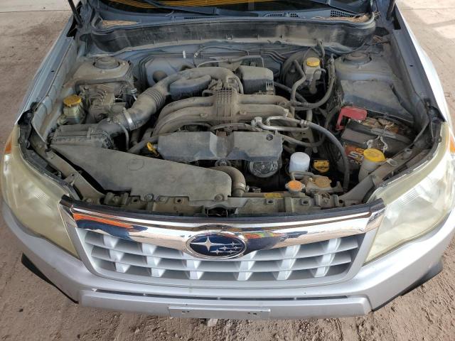 JF2SHBDC5BH771979 - 2011 SUBARU FORESTER 2.5X PREMIUM 银色 照片 12
