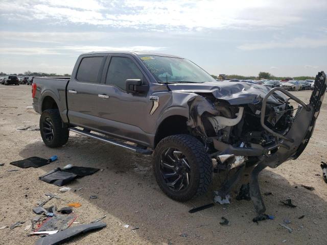 1FTFW1E5XMFA69719 - 2021 FORD F150 SUPERCREW GRAY photo 4