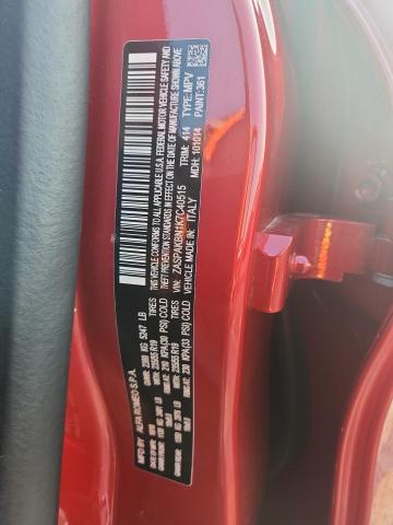 ZASPAKBN1K7C40515 - 2019 ALFA ROMEO STELVIO TI წითელი ფოტო 13