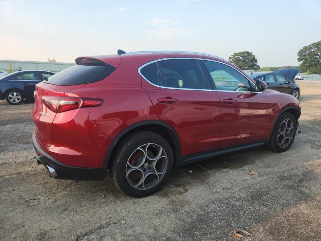 ZASPAKBN1K7C40515 - 2019 ALFA ROMEO STELVIO TI წითელი ფოტო 3