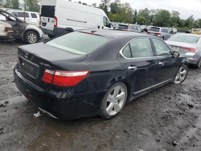 JTHGL46FX85027261 - 2008 LEXUS LS 460L BLACK photo 3