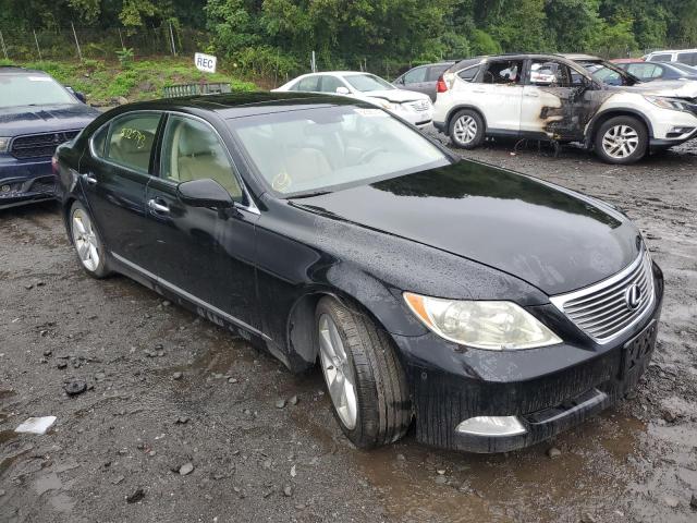 JTHGL46FX85027261 - 2008 LEXUS LS 460L BLACK photo 4