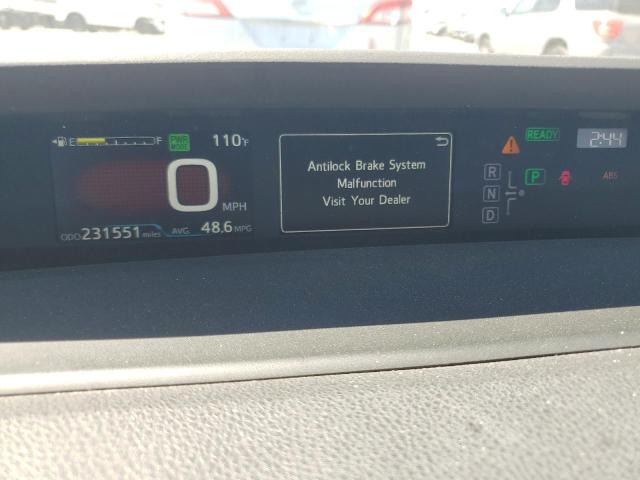 JTDKBRFU3J3057617 - 2018 TOYOTA PRIUS Siyah fotoğraf 9