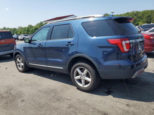 1FM5K8D80HGE31287 - 2017 FORD EXPLORER XLT BLUE photo 2