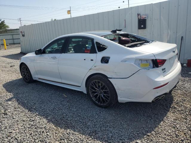 KMHGN4JB2JU249025 - 2018 GENESIS G80 SPORT 白色 照片 2