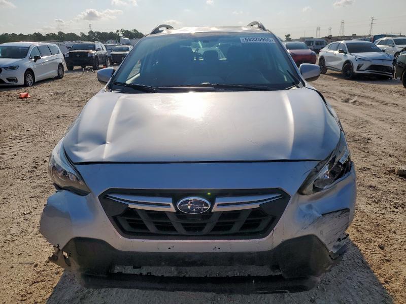 JF2GTACC2P9302348 - 2023 SUBARU CROSSTREK PREMIUM SILVER photo 5