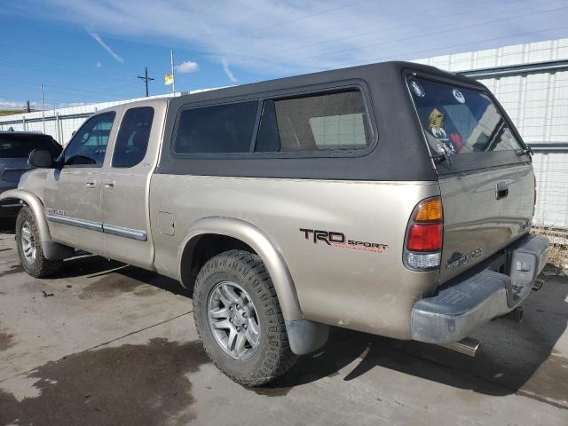 5TBRT34154S442187 - 2004 TOYOTA TUNDRA ACCESS CAB SR5 GOLD photo 2