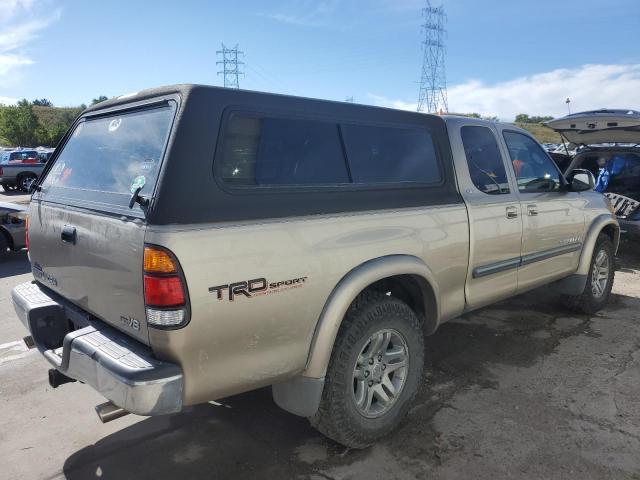 5TBRT34154S442187 - 2004 TOYOTA TUNDRA ACCESS CAB SR5 GOLD photo 3