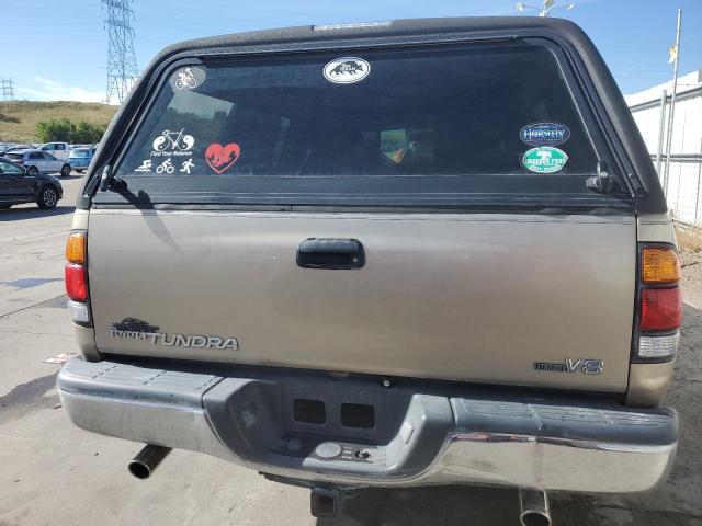 5TBRT34154S442187 - 2004 TOYOTA TUNDRA ACCESS CAB SR5 GOLD photo 6