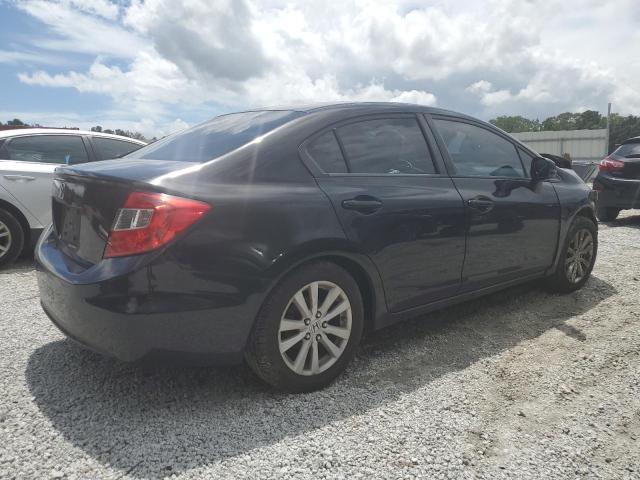 2HGFB2F8XCH553754 - 2012 HONDA CIVIC EX BLACK photo 3