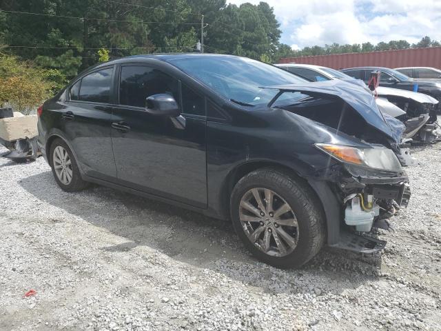2HGFB2F8XCH553754 - 2012 HONDA CIVIC EX BLACK photo 4