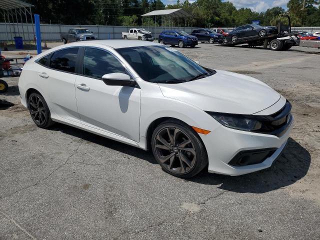 2HGFC2F87LH585655 - 2020 HONDA CIVIC SPORT Weiß Foto 4