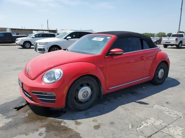 3VW517AT1HM805936 - 2017 VOLKSWAGEN BEETLE S/SE RED photo 1