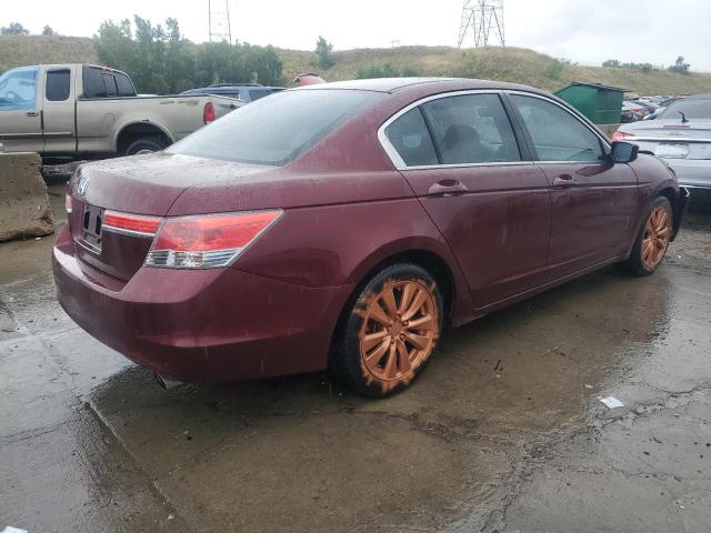 1HGCP2F7XCA124706 - 2012 HONDA ACCORD EX MAROON photo 3