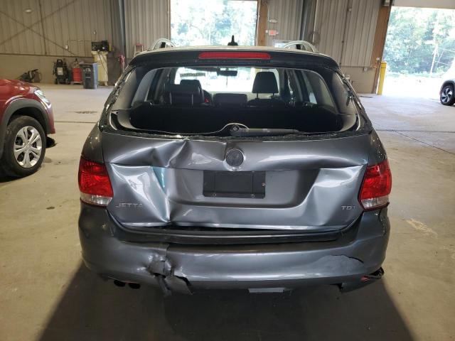 3VWPL7AJ6AM681704 - 2010 VOLKSWAGEN JETTA TDI GRAY photo 6