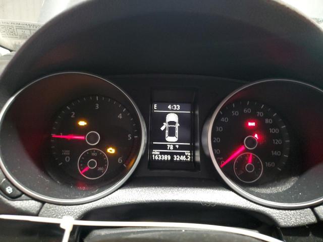 3VWPL7AJ6AM681704 - 2010 VOLKSWAGEN JETTA TDI GRAY photo 9