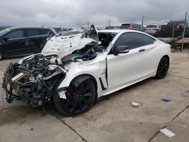 JN1FV7EK0JM530612 - 2018 INFINITI Q60 RED SPORT 400 WHITE photo 1