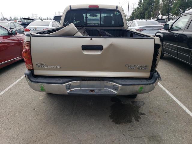 5TETU62N06Z227713 - 2006 TOYOTA TACOMA PRERUNNER ACCESS CAB TAN photo 6