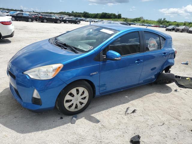 JTDKDTB31D1541970 - 2013 TOYOTA PRIUS C BLUE photo 1