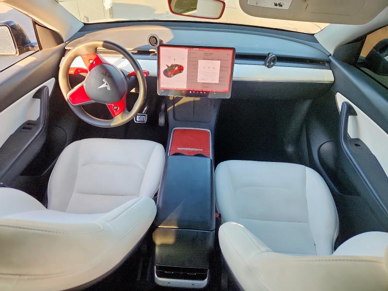 5YJYGDEE7MF228756 - 2021 TESLA MODEL Y BLACK photo 8