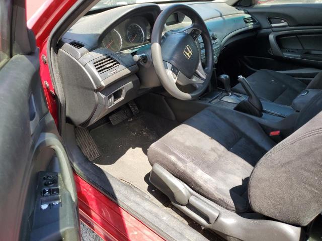 1HGCS1B32BA007468 - 2011 HONDA ACCORD LX-S RED photo 8