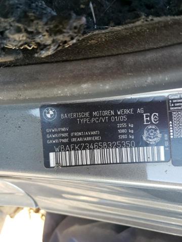 WBAEK73465B325350 - 2005 BMW 645 CI AUTOMATIC GRAY photo 12