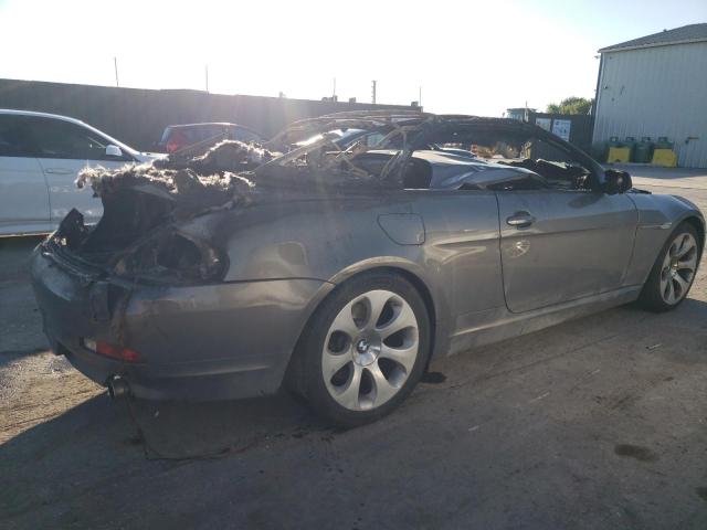 WBAEK73465B325350 - 2005 BMW 645 CI AUTOMATIC GRAY photo 3