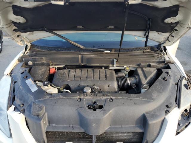 5GAKVBED7BJ168086 - 2011 BUICK ENCLAVE CXL WHITE photo 12